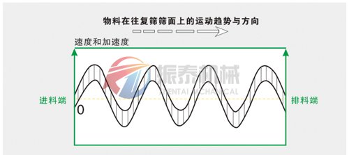 雞精味精搖擺篩運(yùn)動(dòng)軌跡